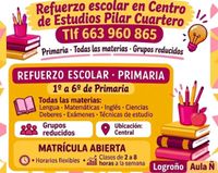 Refuerzo Escolar - Primaria Refuerzo Escolar - Primaria