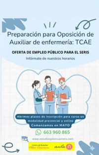Curso Oposición SERIS TCAE / Auxiliar de Enfermería